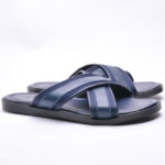 Dej Blue Grosgrain Slippers - Image 2