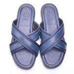 Dej Blue Grosgrain Slippers