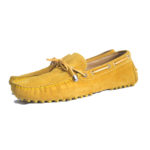 Kimono Yellow Suede Drivers