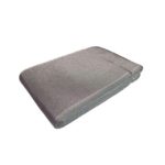 Cotton Aso-oke Fabric (Dark Grey) - Image 2