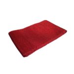 Cotton Aso-oke Fabric (Burgundy) - Image 2