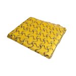 Hand Cut Fabric (Yellow / Blue) - Image 2