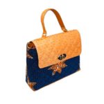 Funmi Ajila-Ladipo (FAL) Orange and Blue Tote