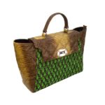 Dr. Stella Adadevoh (DSA) Green Ankara Bag