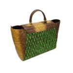 Dr. Stella Adadevoh (DSA) Green Ankara Bag - Image 2