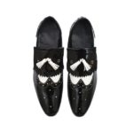 AmySue Patent Tassel Fringe Loafers - Image 2