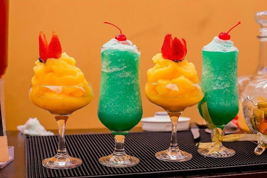 Zesty Chops and Drinks