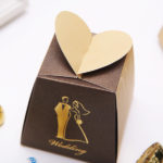 Fancy Brown Favour Box