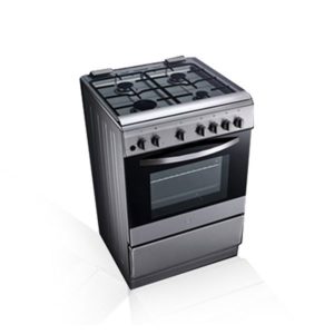 60 CM Gas Cooker with Rotisserie Grilling