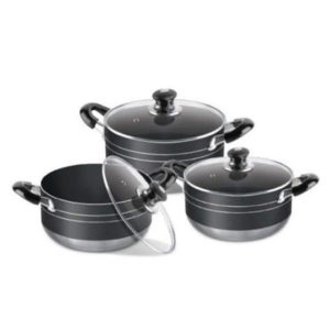 Non-stick 6pc Cookware Set S-7009