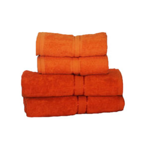 Classic 4-Piece Towel Set - Brown