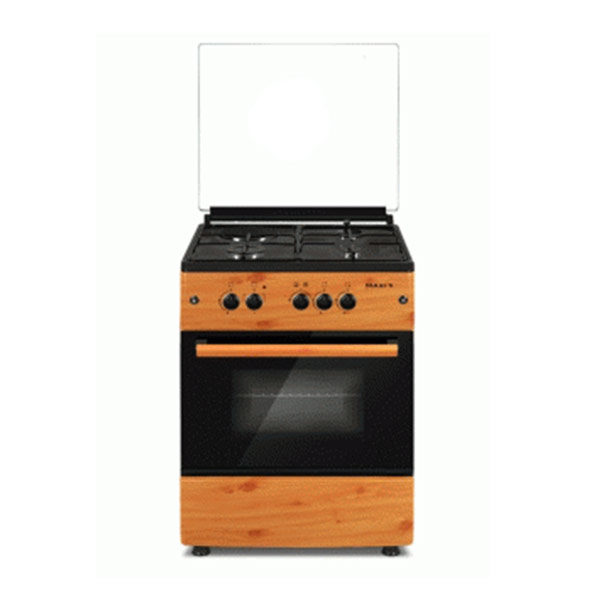 Gas Cooker 60*60 (3+1) Wood - Image 1