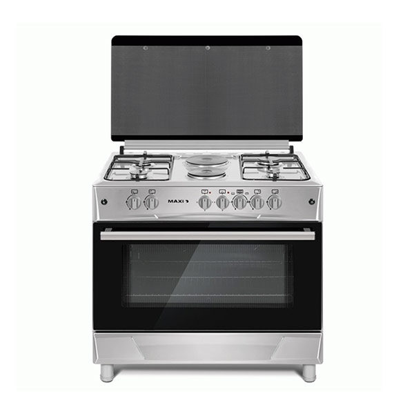 60_90_4_2-inox Gas Cooker 60*90 (4 + 2 ) INOX - Image 1