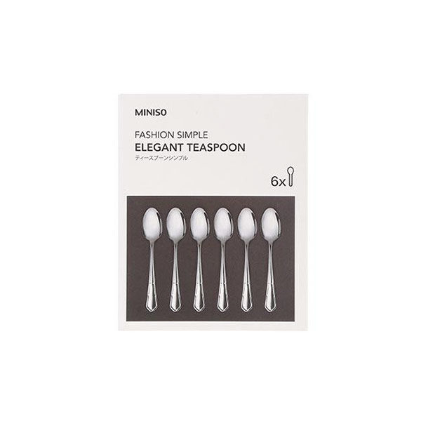 Simple Teaspoon 6 Pcs - Image 1