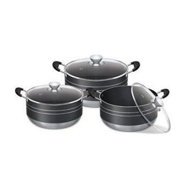 Non-stick 6pc Cookware Set S-7000 - Image 1