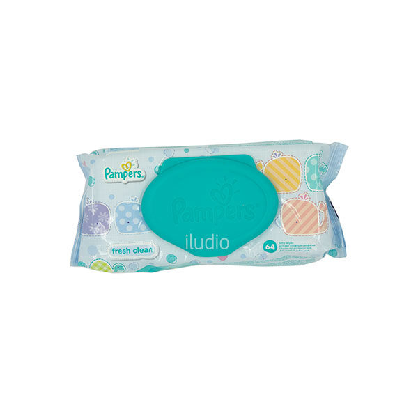 Fresh Clean Baby Wipes 64-count - Image 1