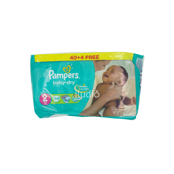 pampbd2-44 Baby-Dry Diapers, Size 2, 44 count - Image 1