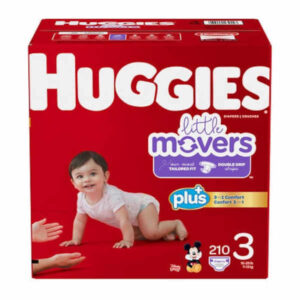 Little Movers Diapers - Size 3 (210 count)