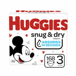 Snug & Dry Diapers - Size 3 (168 count)