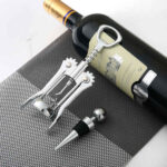 Wing Corkscrew and Wine Stopper Set - Image 2